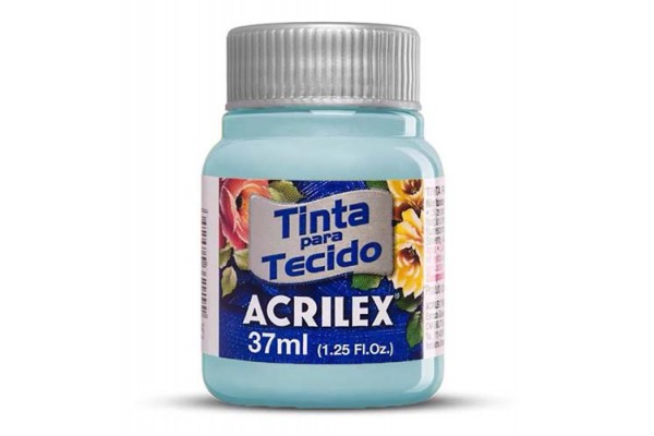 TINTA TECIDO FOSCA 37 ML AZUL SOFT ACRILEX